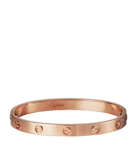 rose gold cartier love bracelet price|cartier love bracelet 750 price.